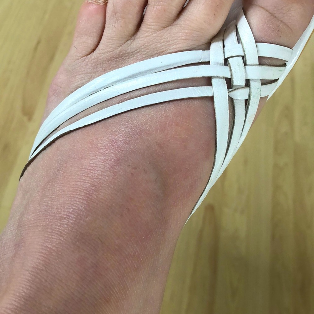 Billabong white sandals